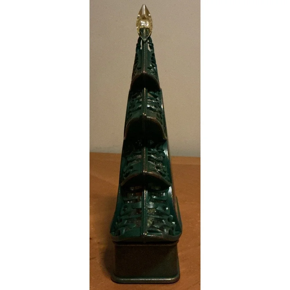 Musical LED Christmas Tree Swirling Glitter Christmas Tree Santa Snow Globe‎